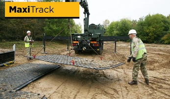 portable roadway for army military